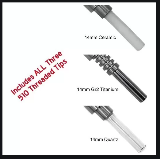 Nectar Collector 510 Tips 3 Pack