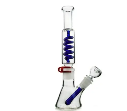 blue freezer bong