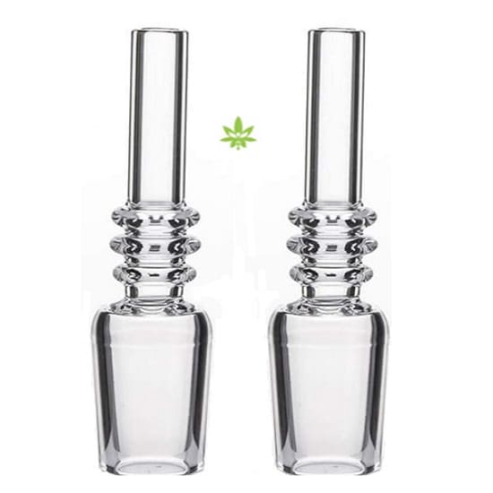 18mm Quartz Nectar Collector Tips 2pc Kit - High Quality Nectar Concentrate  Collector Dab Rig 510 Battery Cheap Prices