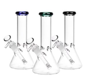 8" Glass Beaker Bong
